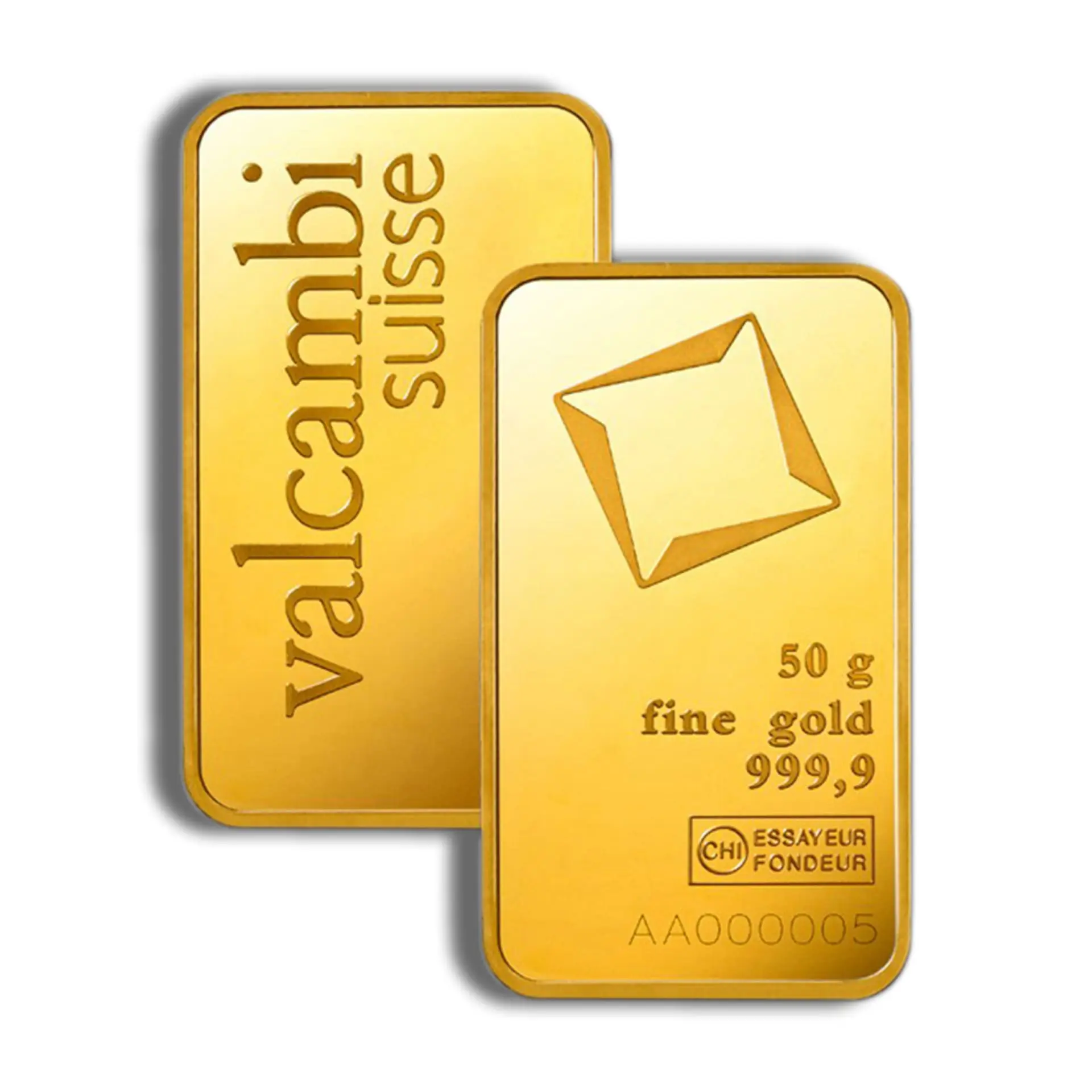 50 GRAM GOLD BAR - Our Choice