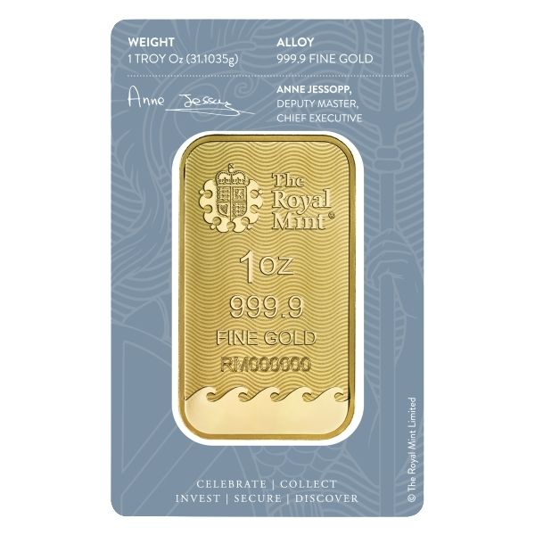 1 oz Britannia Gold Bar - Image 2