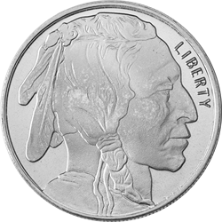 1/2 OZ SILVER GENERIC ROUND - Image 2