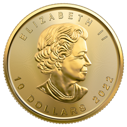 2024 1/4 oz Canadian Gold Maple - Image 2