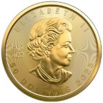 2023 1 oz Canadian Gold Maple Leaf Coin Queen