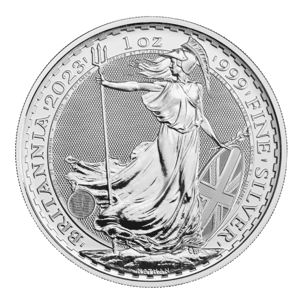2023 1 OZ GREAT BRITAIN SILVER BRITANNIA KING CHARLES - Image 2