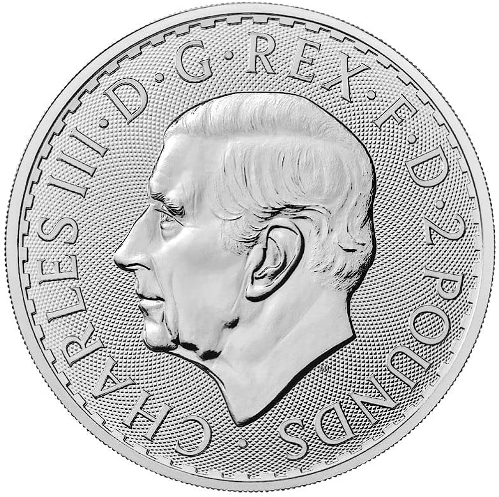 2023 1 OZ GREAT BRITAIN SILVER BRITANNIA KING CHARLES